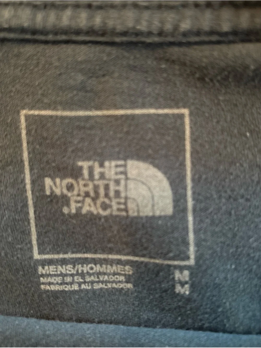 The North Face Men's Slate Blue Long-Sleeve Logo Tee